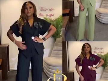 Ensemble Veste & Pantalon Femme – Nouvelle Collection