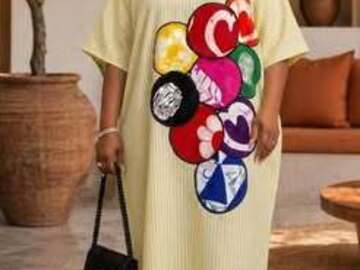 Boubou et robe disponible en boutique